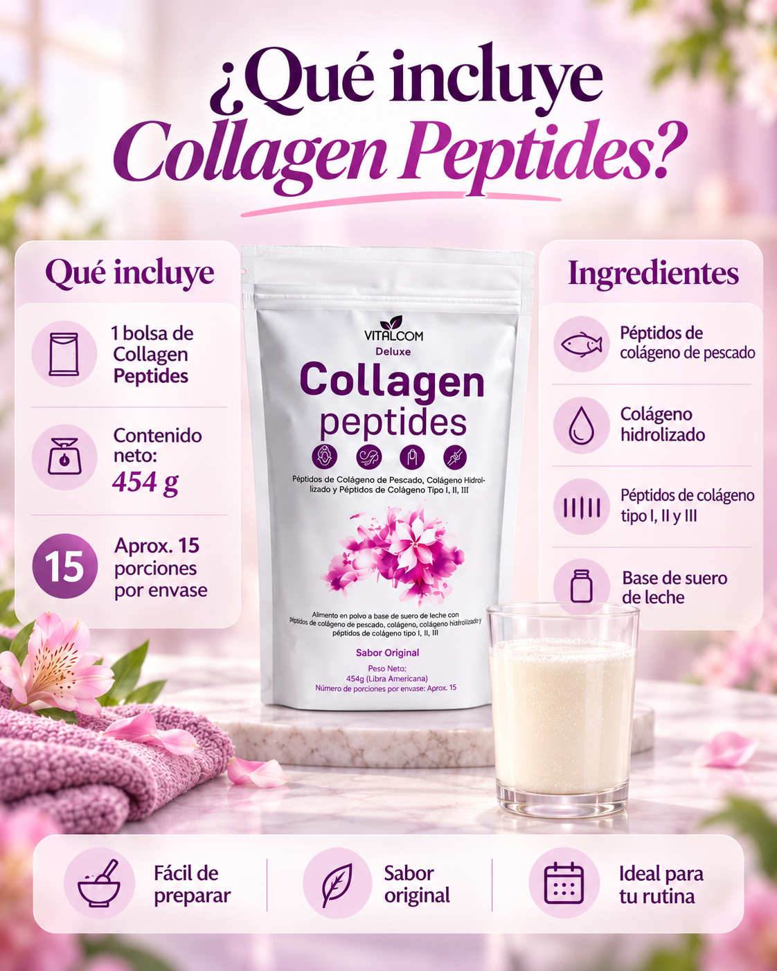 Collagen Peptides Vitalcom